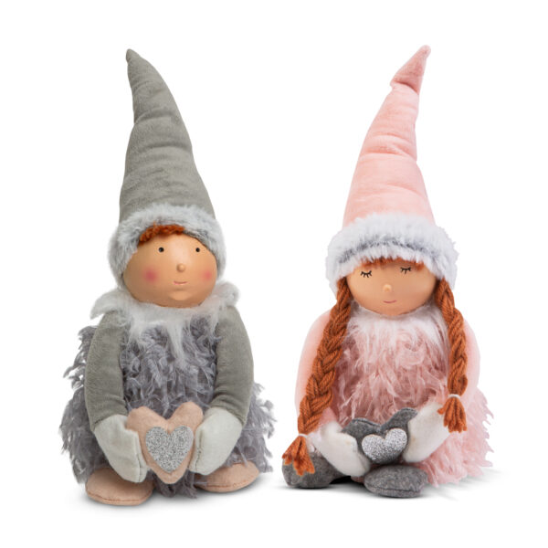 Karácsonyi baba – fiú / lány – 38 cm – 2 féle  58360 Egyéb