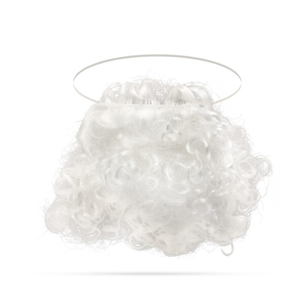 Mikulás sapka – plüss – piros / fehér – 75 x 32 cm  58710 Egyéb