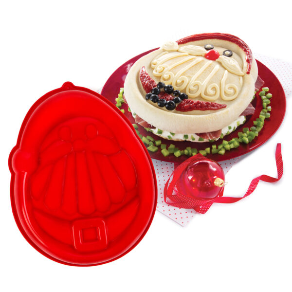 Szilikon edényalátét – jégkristály – piros – 17 cm  58767 Egyéb