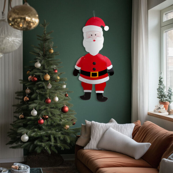 Karácsonyi dekoráció – hóember – papír – 90 cm  58965B Egyéb