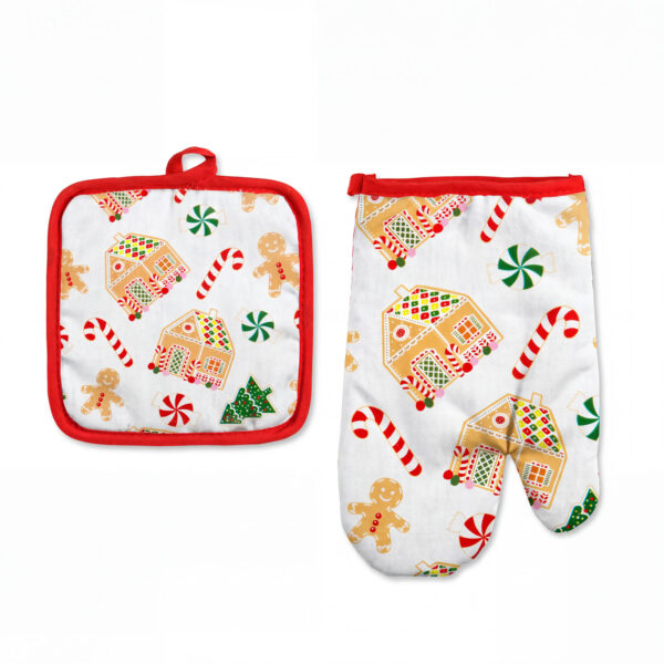 Edényfogó kesztyű és kendő szett – 16,5 x 16,5 cm 59750B Dekoráció Edényfogó kesztyű és kendő szett – 16,5 x 16,5 cm 59750B Dekoráció