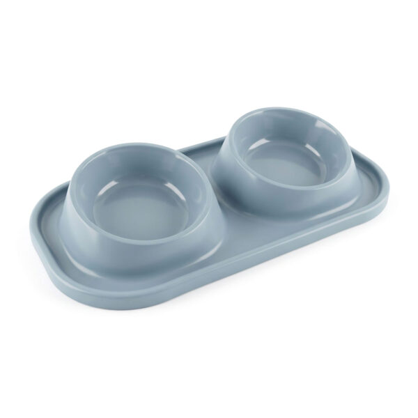 Dupla etetőtál – műanyag – 41 x 22 x 8 cm 60057 Kisállat Dupla etetőtál – műanyag – 41 x 22 x 8 cm 60057 Kisállat