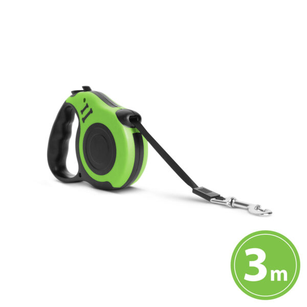 Automata póráz – 3 m – zöld  60066A Egyéb