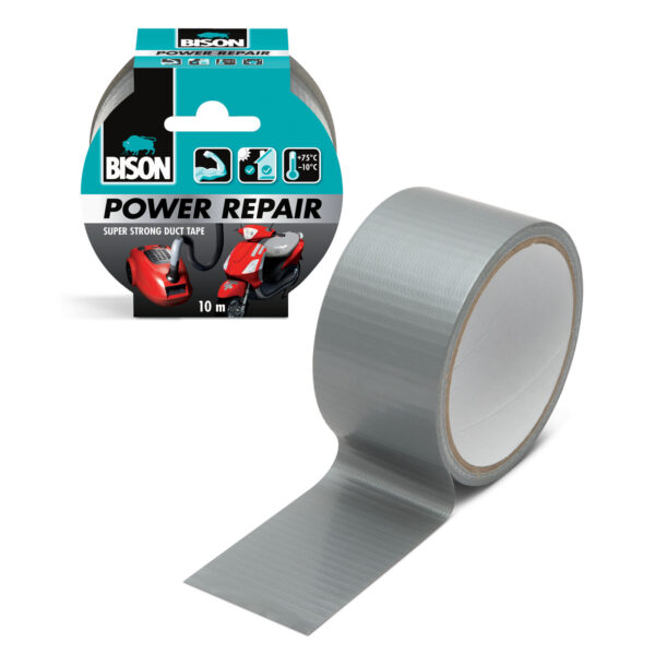 Power Repair szöveterősített ragasztószalag – szürke – 10 m  B12507 Egyéb