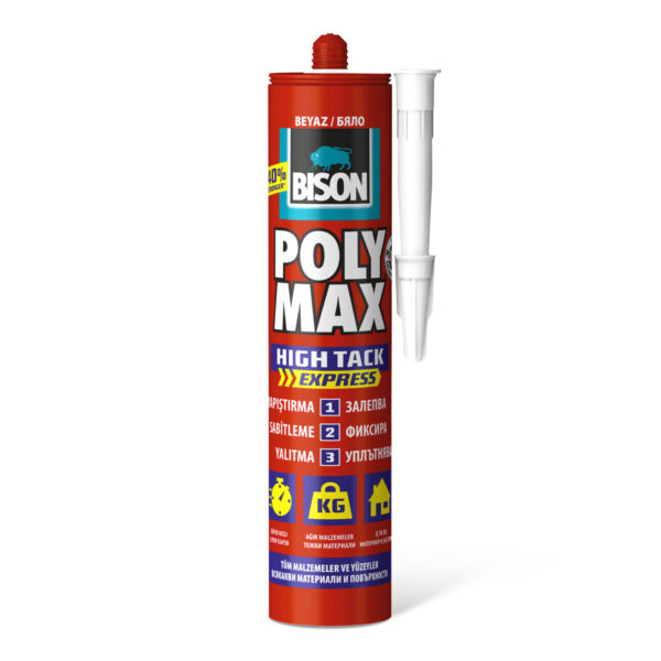 BISON Poly Max univerzális tömítő, SM polymer ragasztó, 425g  B25017 Egyéb