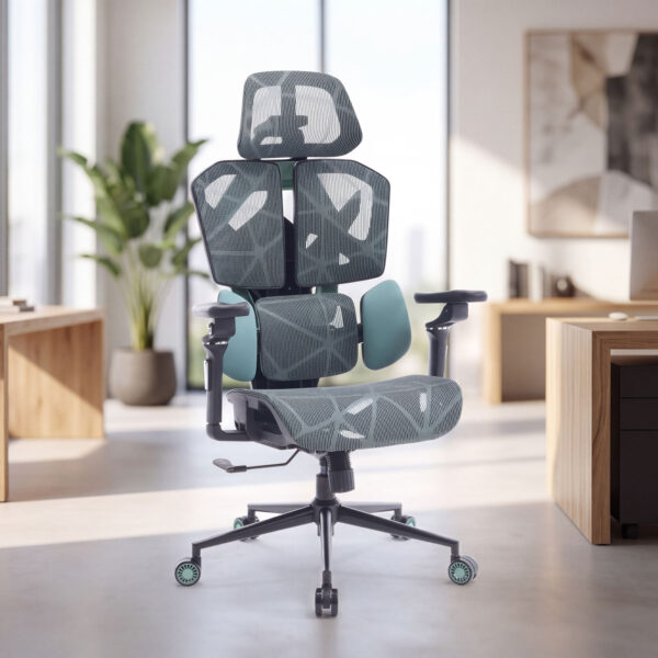 TitanMesh Pro Irodai forgószék oldalpárnával – menta – 119 x 72 x 73 cm BMD1123GR Egyéb TitanMesh Pro Irodai forgószék oldalpárnával – menta – 119 x 72 x 73 cm BMD1123GR Egyéb