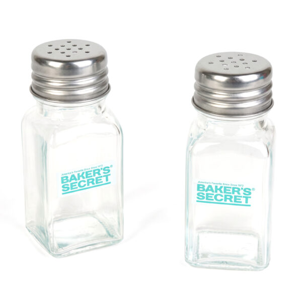 Baker’s Secret só- és borsszóró szett – üveg – 10,3 cm – 2 db / szett BS41224 Konyhai eszközök Baker’s Secret só- és borsszóró szett – üveg – 10,3 cm – 2 db / szett BS41224 Konyhai eszközök