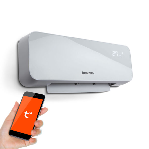 Smart fali hősugárzó – 1000/2000W – Tuya – 220 – 240V – opál  BW2103B Egyéb