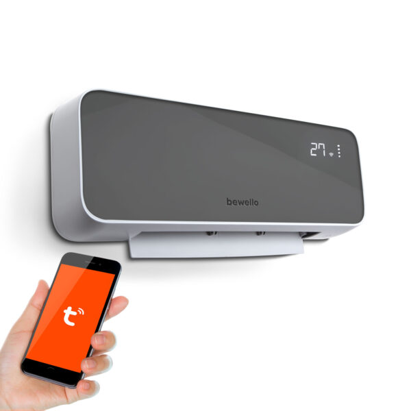 Smart fali hősugárzó – 1000/2000W – Tuya – 220 – 240V – szürke  BW2103C Egyéb