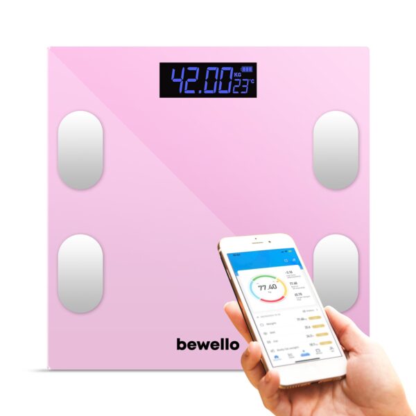 Személymérleg – 180 kg – elemes – üveg  BW3014 Egyéb