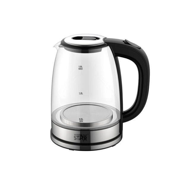 WinningStar – Elektromos üveg vízforraló – 1500 W – 1.8 L  DA00461 Egyéb