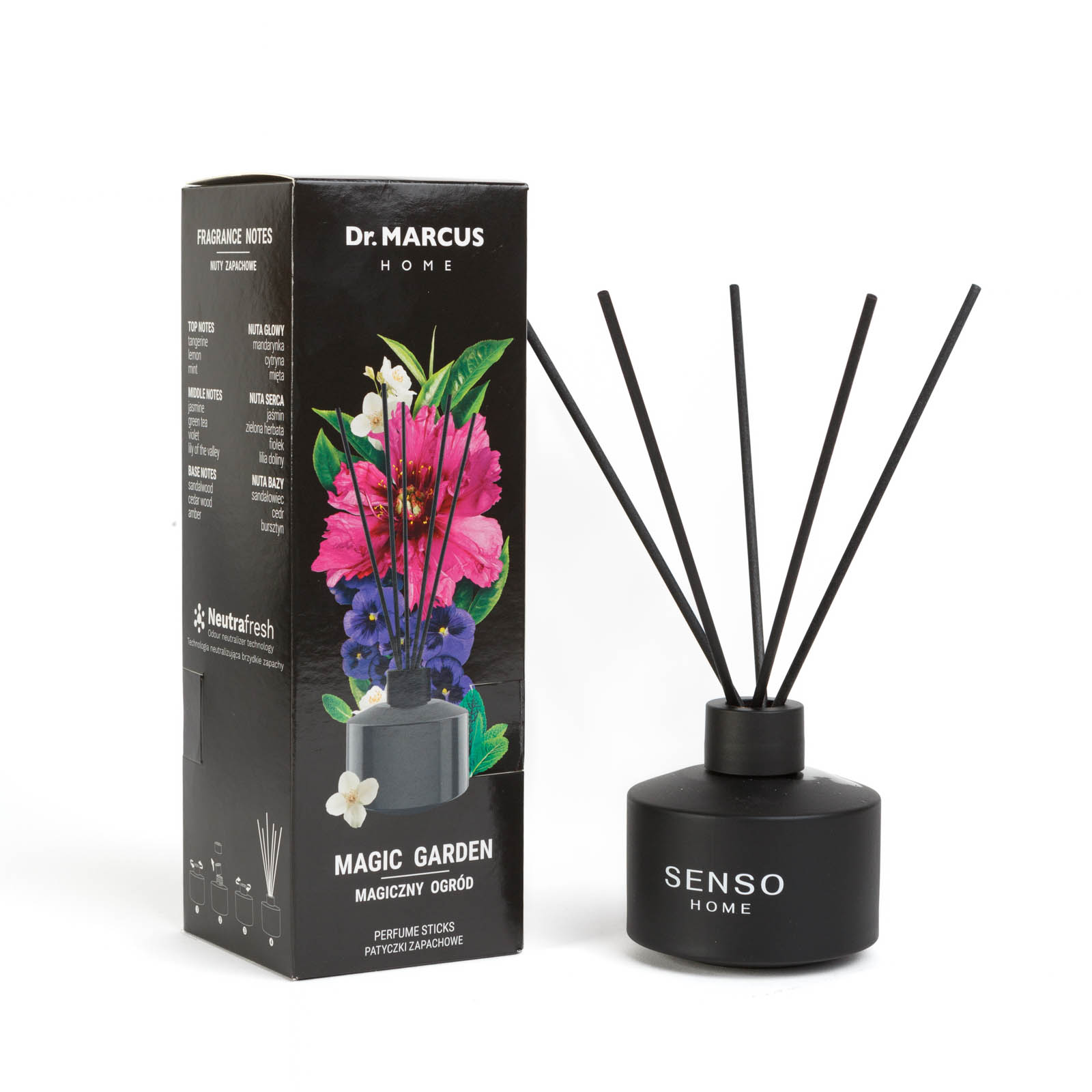 Dr. Marcus Home Perfume Sticks 100 ml – Magic Garden DRM07725 Autóillatosítók Dr. Marcus Home Perfume Sticks 100 ml – Magic Garden DRM07725 Autóillatosítók