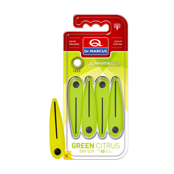 Dr. Marcus EASY CLIP GREEN CITRUS Illatosító  DRM07798 Egyéb