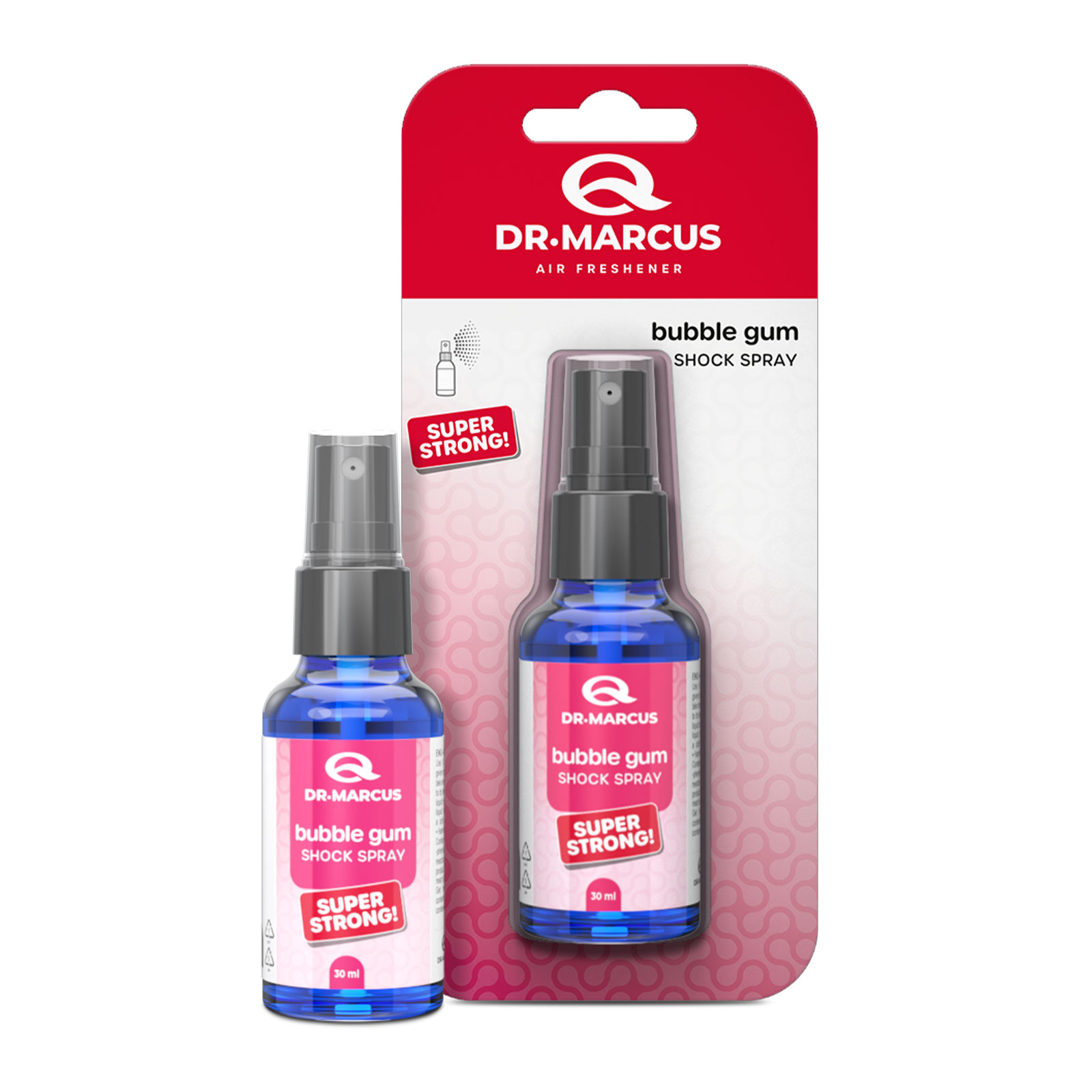 Dr. Marcus – SHOCK SPRAY – Bubble Gum Illatosító DRM07953 Autóillatosítók Dr. Marcus – SHOCK SPRAY – Bubble Gum Illatosító DRM07953 Autóillatosítók