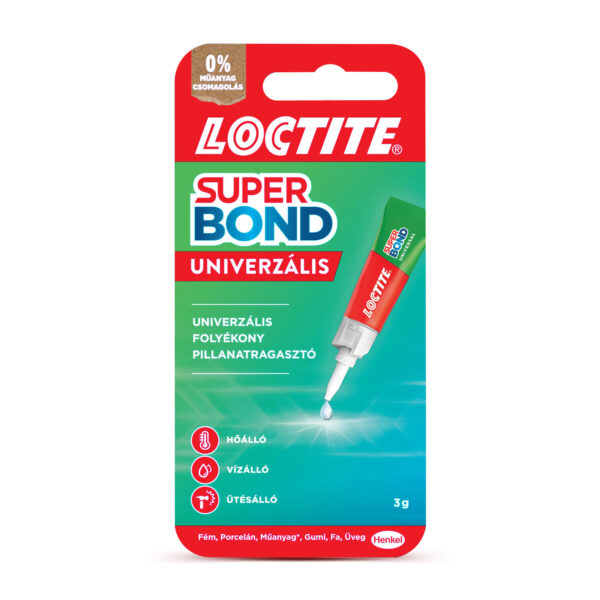 Pillanatragasztó – Loctite Super Bond gél – 2 g  H2996208 Egyéb