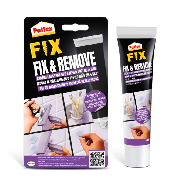 Pattex Fix & Remove folyékony ragasztó – visszaszedhető – 44 g  H3042941 Egyéb
