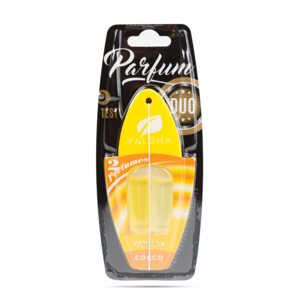 Illatosító – Paloma Duo Parfüm – Vanilla and Cocco – 2 x 3 ml  P07805 Egyéb