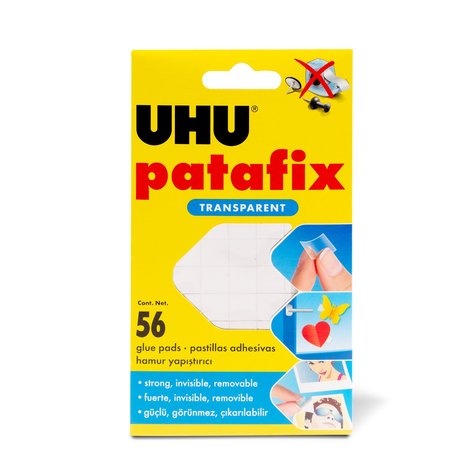 Patafix Invisible gyurmaragasztó – 56 db / csomag U37155 Egyéb Patafix Invisible gyurmaragasztó – 56 db / csomag U37155 Egyéb