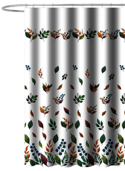 Textil zuhanyfüggöny, Flowers 180x180cm Fürdőszobai kiegészítők