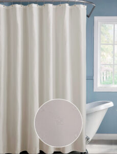Textil zuhanyfüggöny, Bézs Fürdőszobai kiegészítők