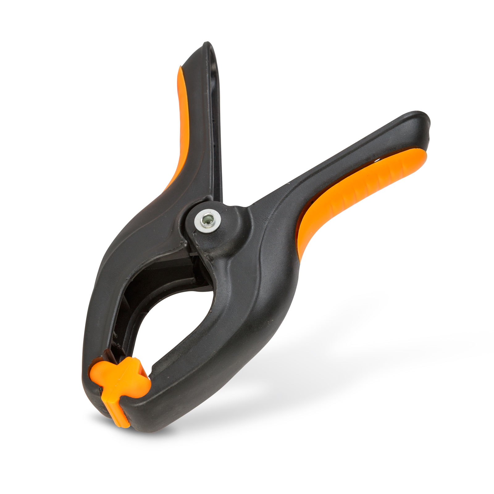 Szorító csipesz – 2″ / 55 mm – 160 x 115 mm – műanyag – fekete / narancssárga 10284 Kézi szerszámok Szorító csipesz – 2″ / 55 mm – 160 x 115 mm – műanyag – fekete / narancssárga 10284 Kézi szerszámok