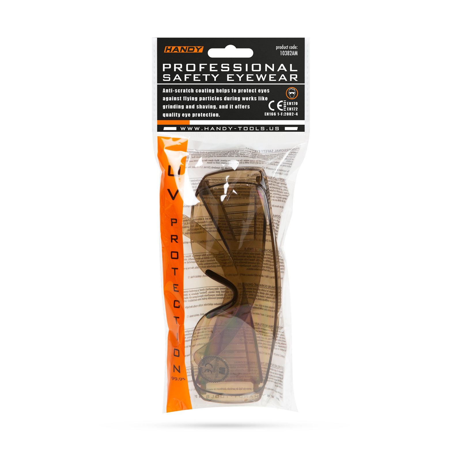 Védőszemüveg UV védelemmel – amber 10382AM Munkavédelem Védőszemüveg UV védelemmel – amber 10382AM Munkavédelem