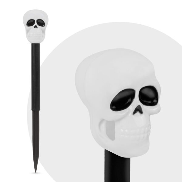 Led-es szolár lámpa – halloween – koponya  11374F Szolárok