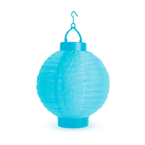 LED-es lampion – 1 LED – kék – 2 x AAA  11399BL Dekoráció
