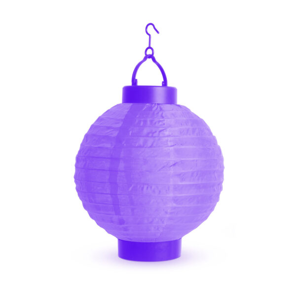 LED-es lampion – 1 LED – lila – 2 x AAA  11399VL Háztartási kisgépek