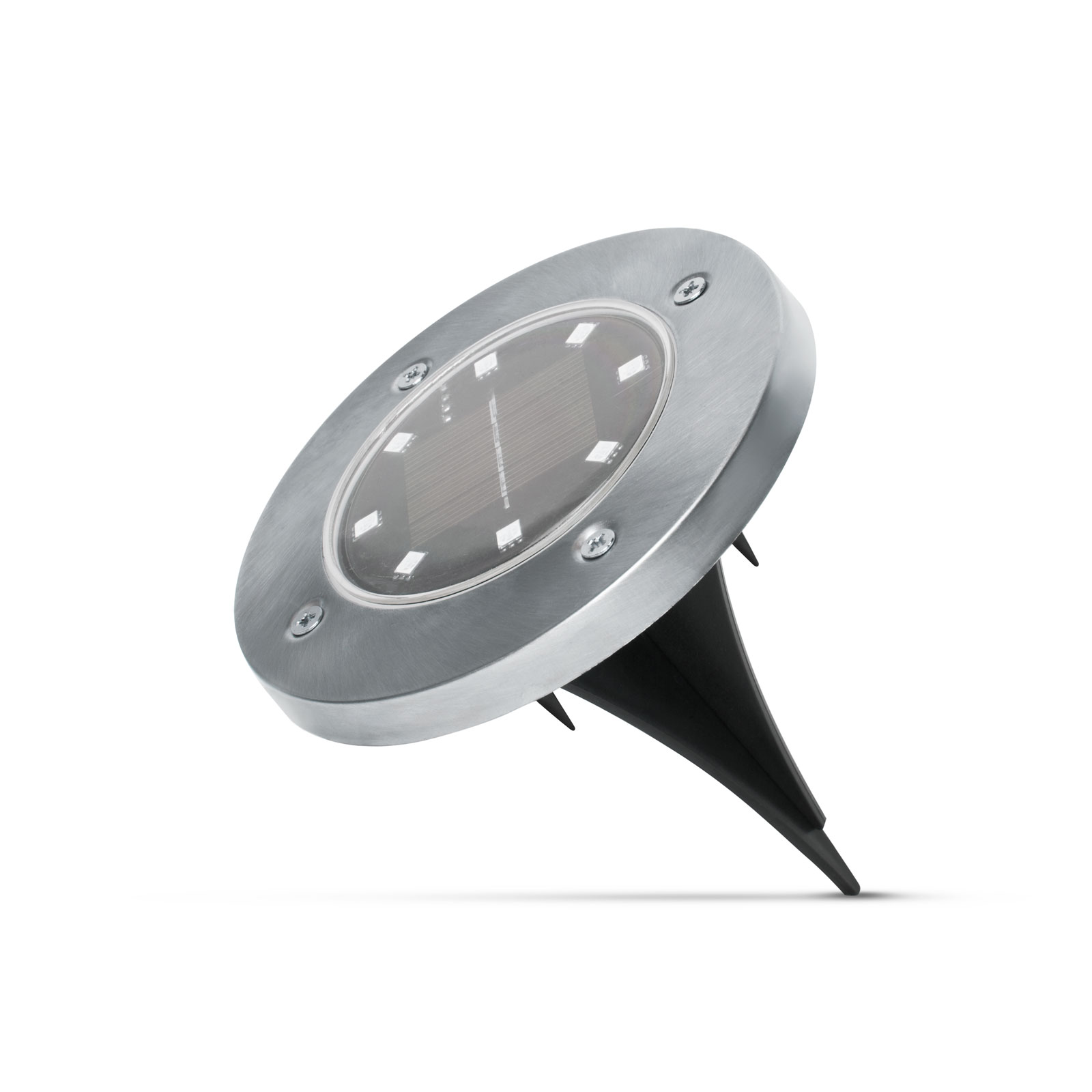 LED-es leszúrható szolár lámpa – kör alakú – középfehér – 12 cm 11440C Egyéb LED-es leszúrható szolár lámpa – kör alakú – középfehér – 12 cm 11440C Egyéb
