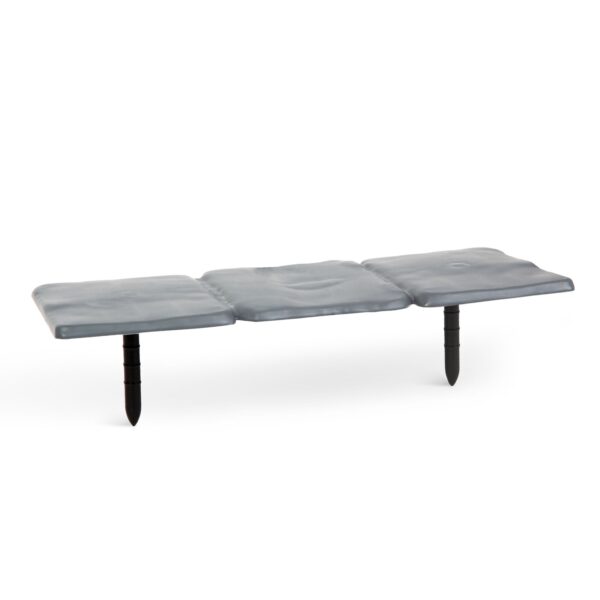 Virágágyás / gyepszegély – 4 db / csomag – 24,5 x 10 cm – műanyag  11468I Kerítések