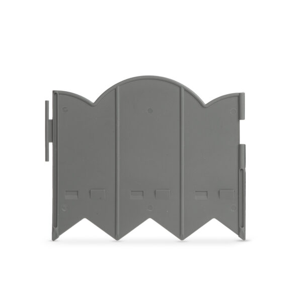 Virágágyás szegély / kerítés – 20 x 17,5 cm – szürke – 12 db / csomag  11468M Kerítések