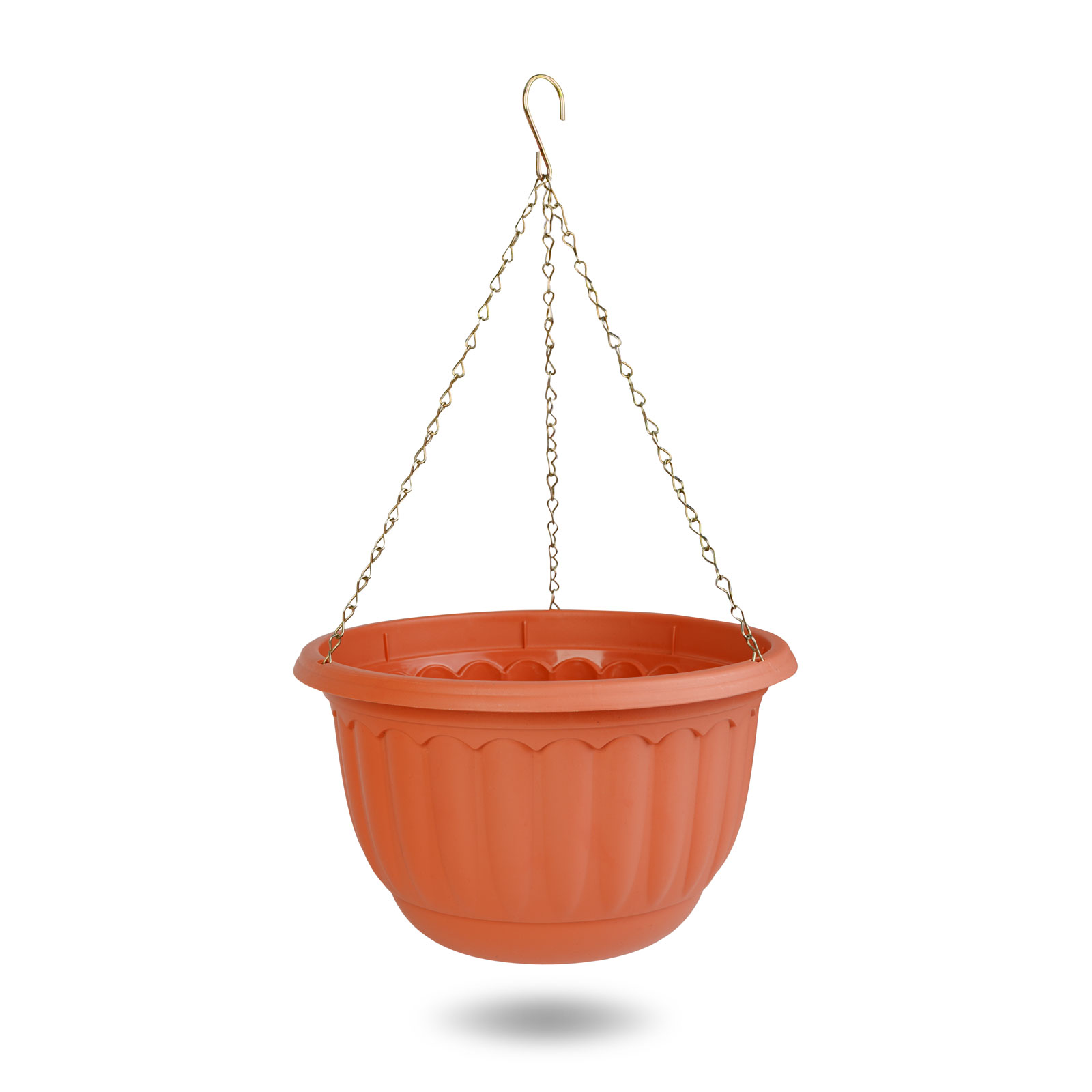 Műanyag függesztett cserép lánccal – terrakotta – 30 x 18 cm 11993 Egyéb Műanyag függesztett cserép lánccal – terrakotta – 30 x 18 cm 11993 Egyéb
