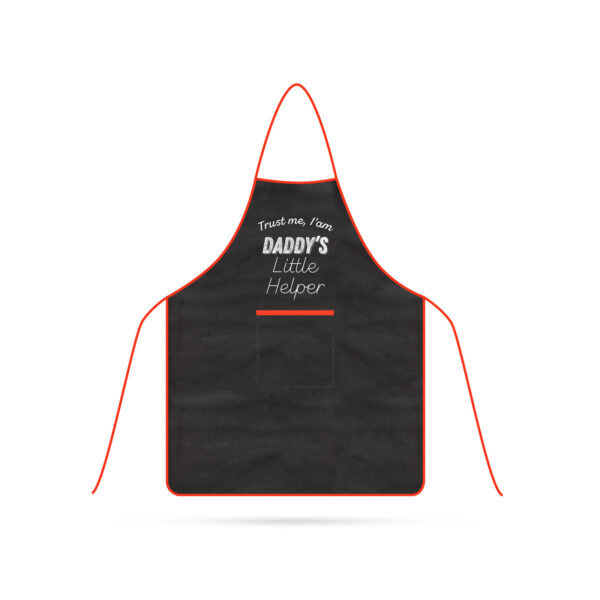 Grill kötény – gyerek méret – 44 x 60 cm – fekete  56294B Egyéb
