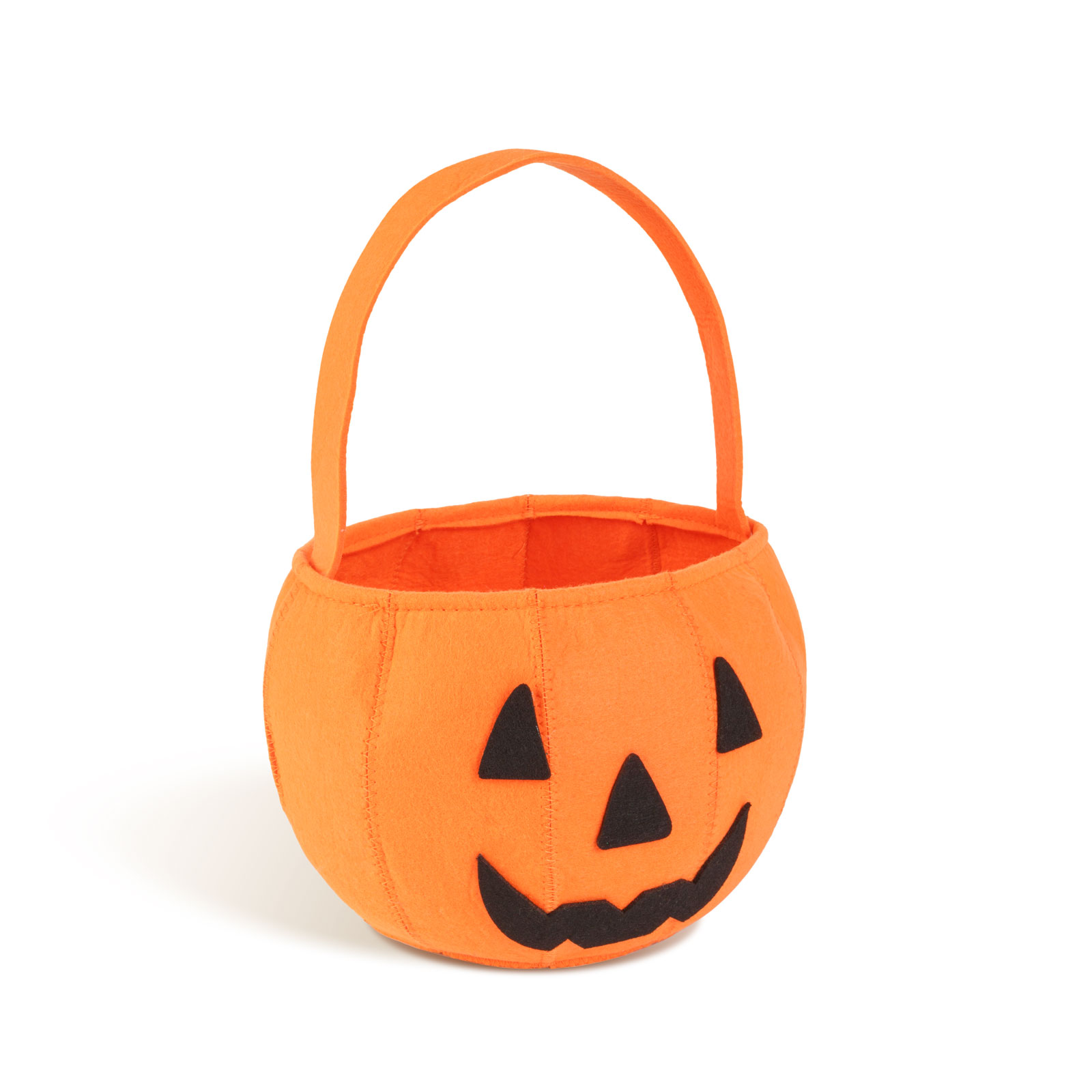 Halloween-i filc kosár – narancssárga – 16 x 20 cm 56628 Dekoráció Halloween-i filc kosár – narancssárga – 16 x 20 cm 56628 Dekoráció