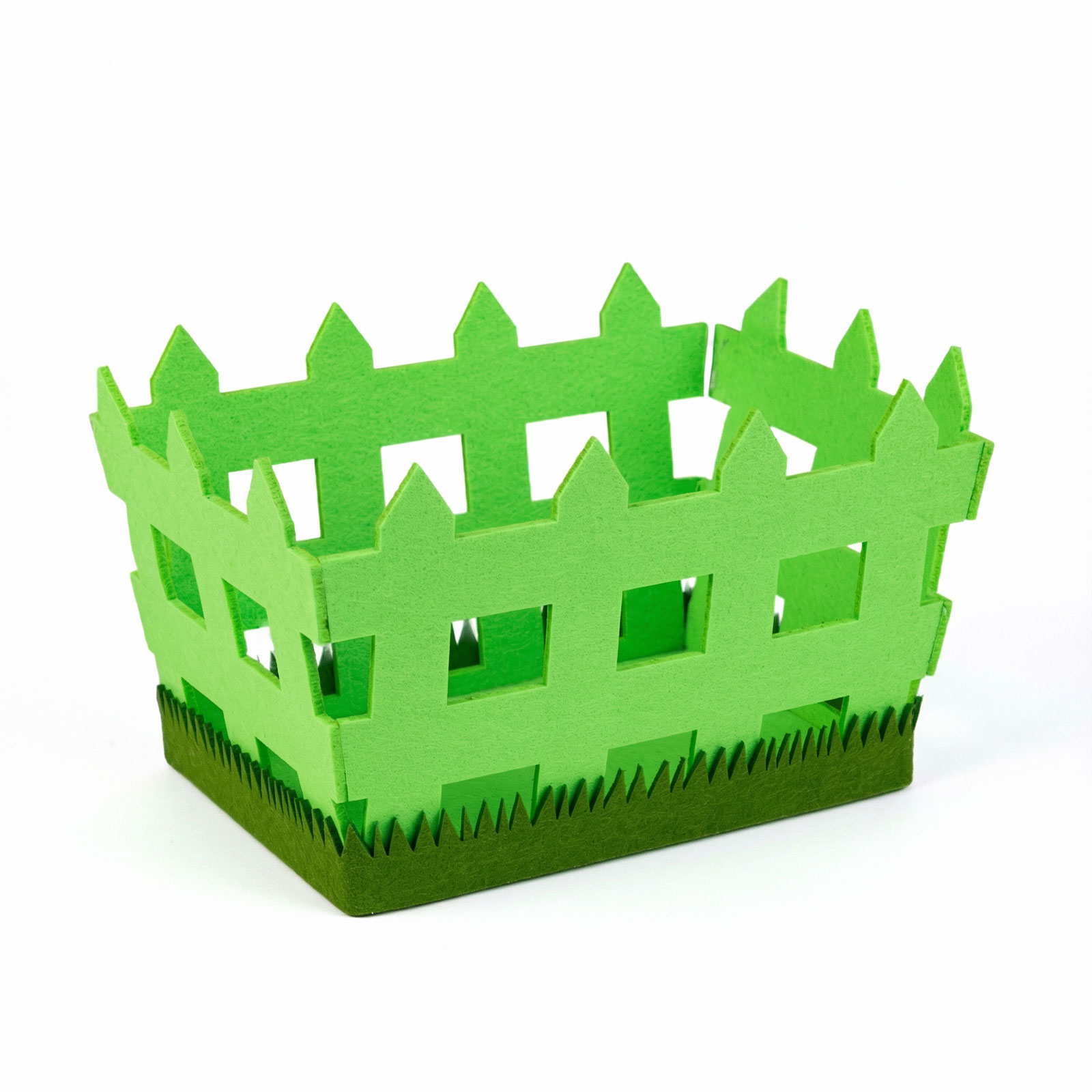 Húsvéti dekoráció – filc kosár – kerítés forma – 19,5 x 13,2 x 11,7 cm 57962 Egyéb Húsvéti dekoráció – filc kosár – kerítés forma – 19,5 x 13,2 x 11,7 cm 57962 Egyéb