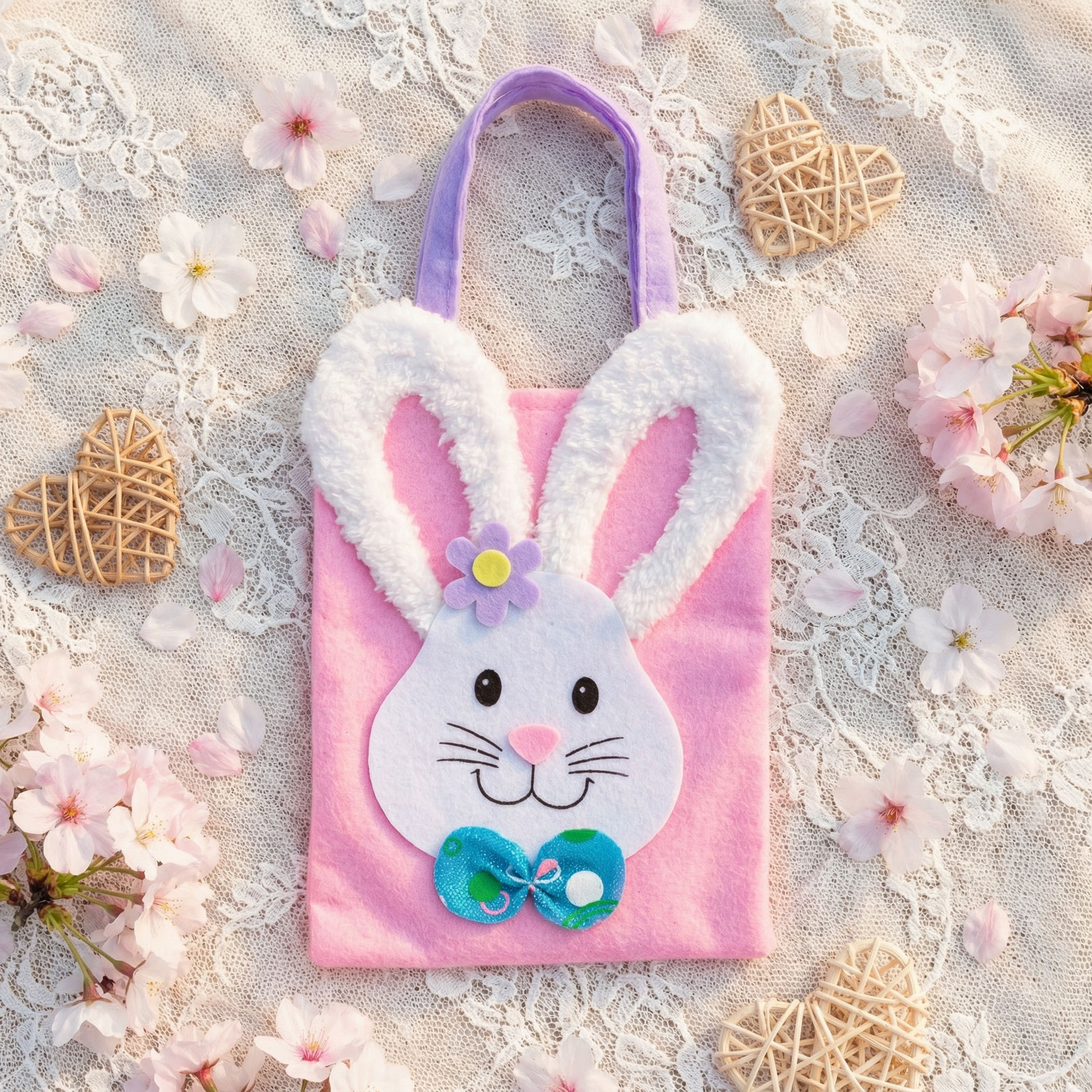Húsvéti filc táska – nyuszi – 24 x 20 cm – 2 szín 57982 Egyéb Húsvéti filc táska – nyuszi – 24 x 20 cm – 2 szín 57982 Egyéb