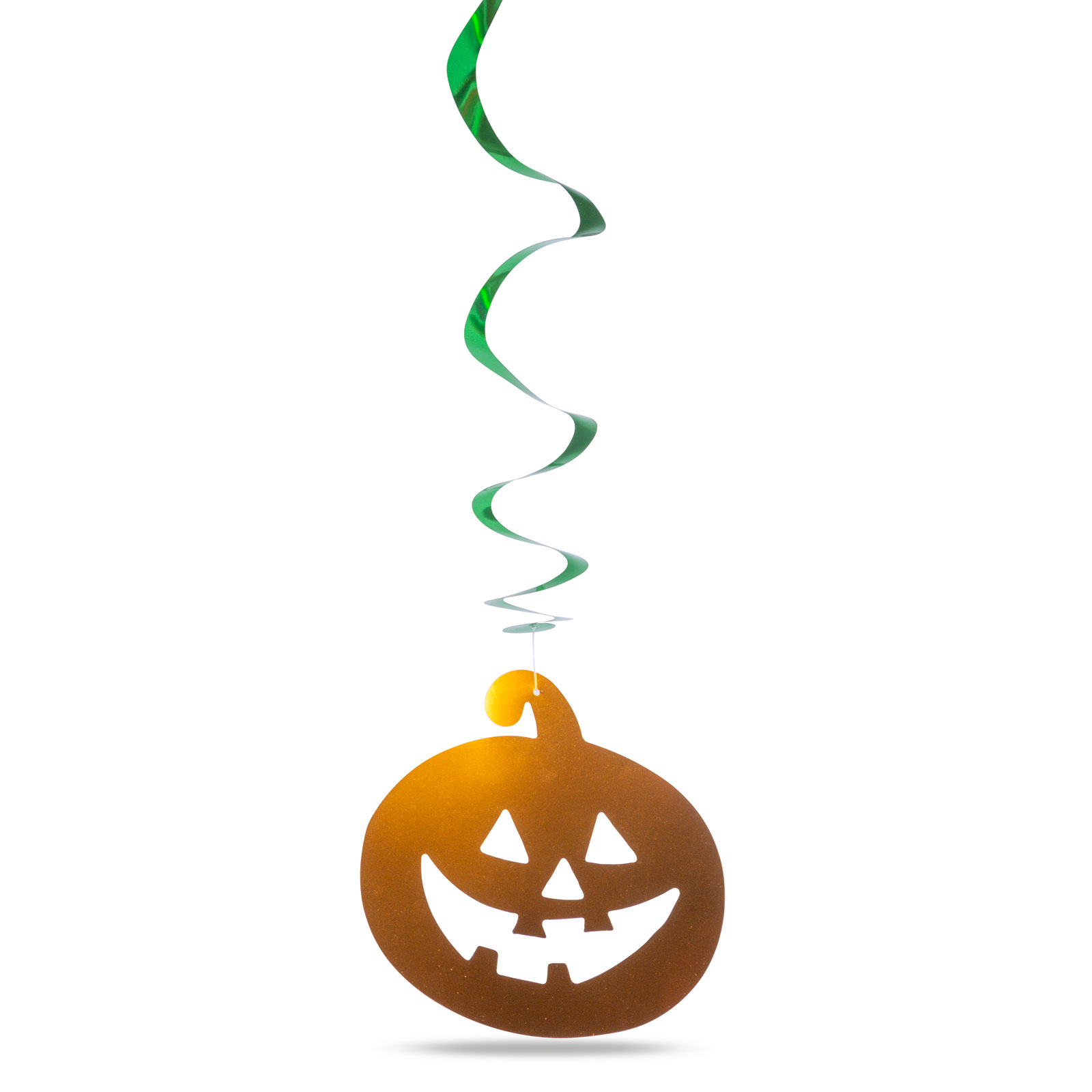 Halloween-i dekoráció szett – 12 db tök, szellem – csillogó spirál akasztó 58171B Egyéb Halloween-i dekoráció szett – 12 db tök, szellem – csillogó spirál akasztó 58171B Egyéb
