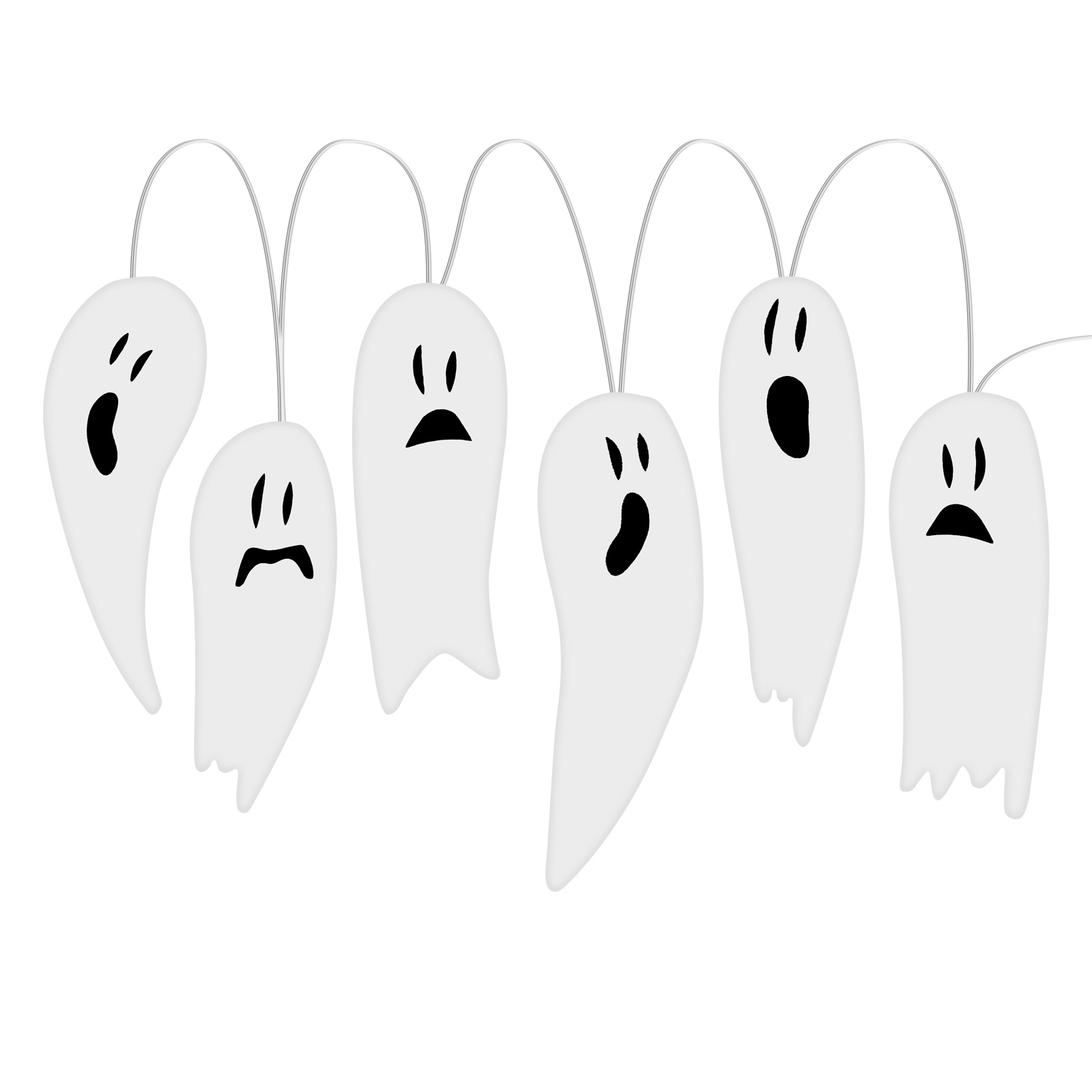 Halloween-i LED ablakdekor – gél – szellem – 85 cm 58186A Egyéb Halloween-i LED ablakdekor – gél – szellem – 85 cm 58186A Egyéb