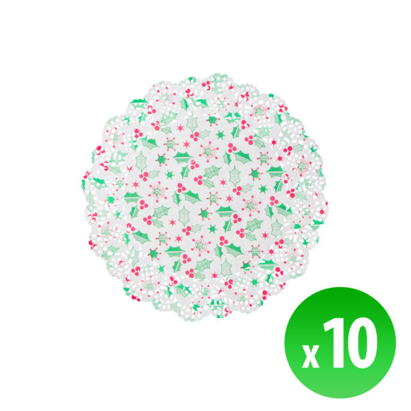 Karácsonyi tortacsipke – 21,5 cm – 15 db / csomag  58697 Egyéb