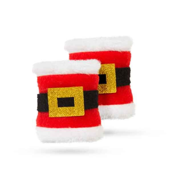 Karácsonyi szalvétagyűrű – mikulás – 8 x 8 cm – 2 db / csomag  58713 Egyéb