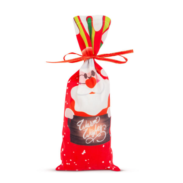 Karácsonyi evőeszköz dekor – mikulássapka – 17 cm – 3 féle – 6 db / csomag  58723 Egyéb