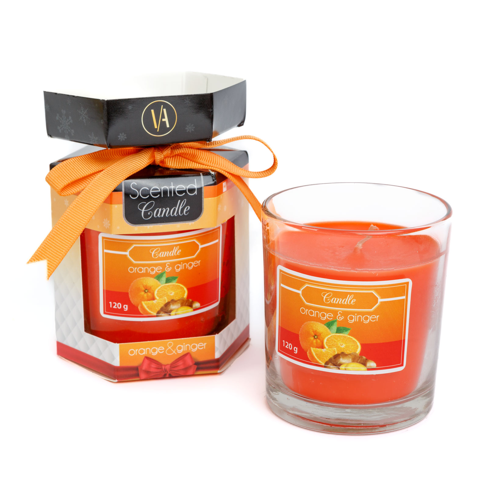 Illatgyertya – narancs & gyömbér – 120 g 58802A Egyéb Illatgyertya – narancs & gyömbér – 120 g 58802A Egyéb