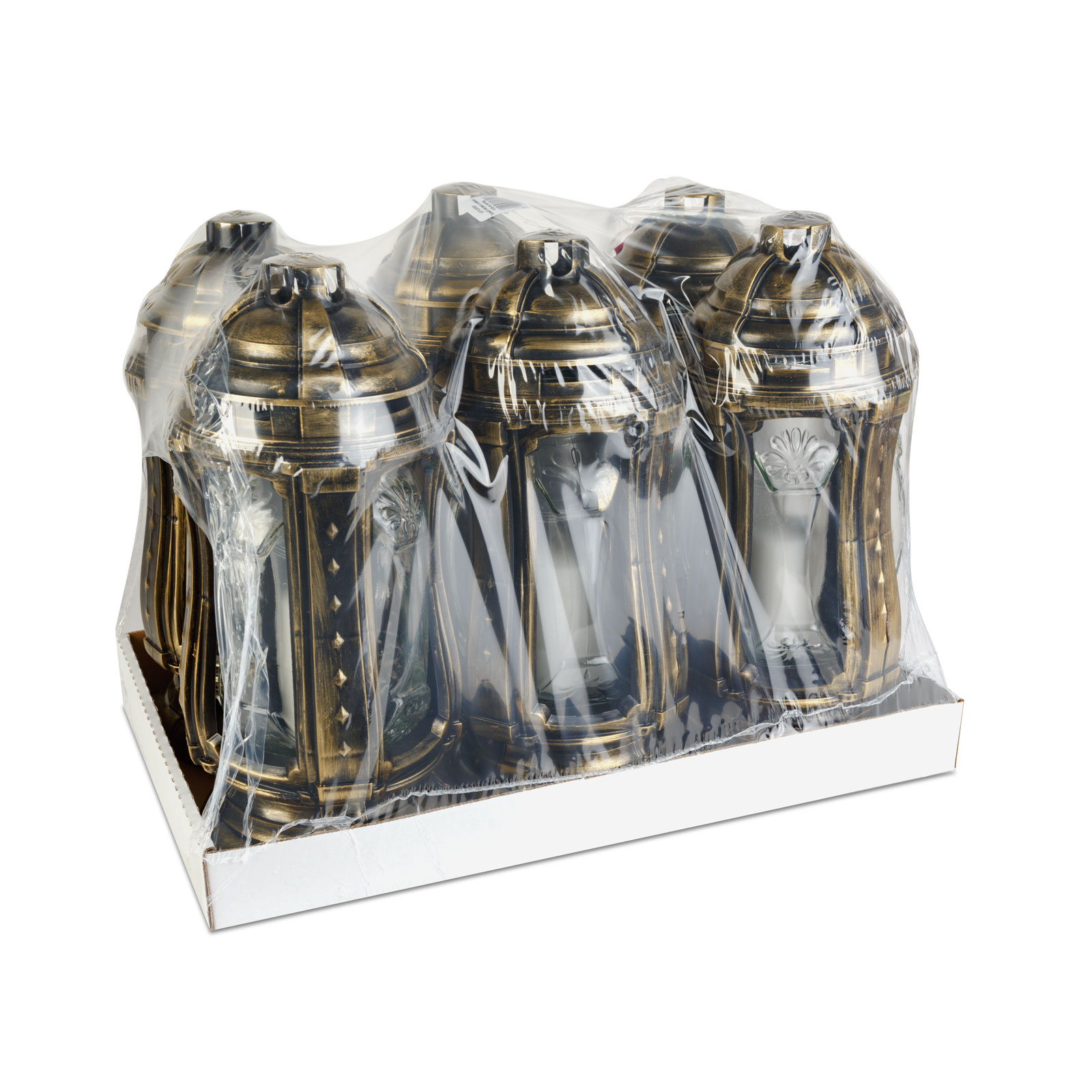 Üveg mécses arany antik műanyag kupakkal és talppal – 33 x 14 cm TW1031 Gyertyák Üveg mécses arany antik műanyag kupakkal és talppal – 33 x 14 cm TW1031 Gyertyák