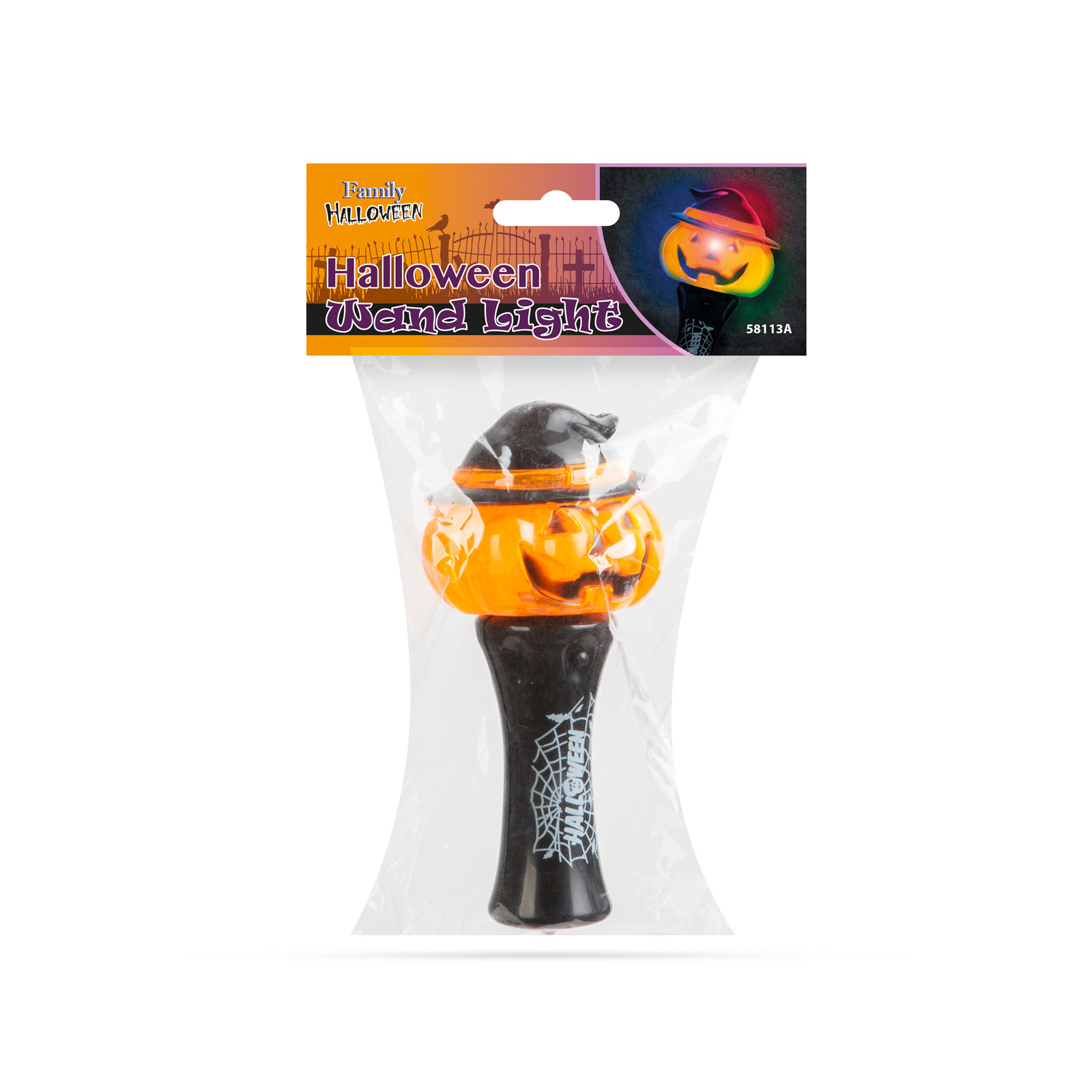Halloween-i LED lámpa – tök – elemes 58113A Egyéb Halloween-i LED lámpa – tök – elemes 58113A Egyéb