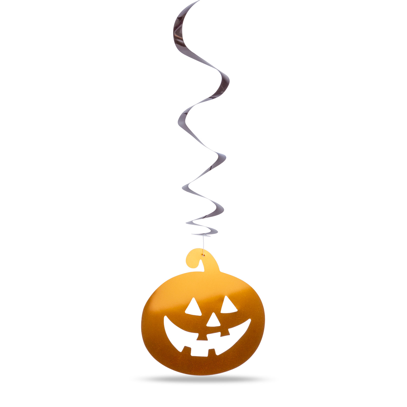 Halloween-i dekoráció szett – 12 db tök, szellem – csillogó spirál akasztó 58171B Egyéb Halloween-i dekoráció szett – 12 db tök, szellem – csillogó spirál akasztó 58171B Egyéb