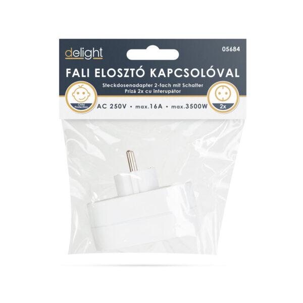 2 -es fali elosztó  05684