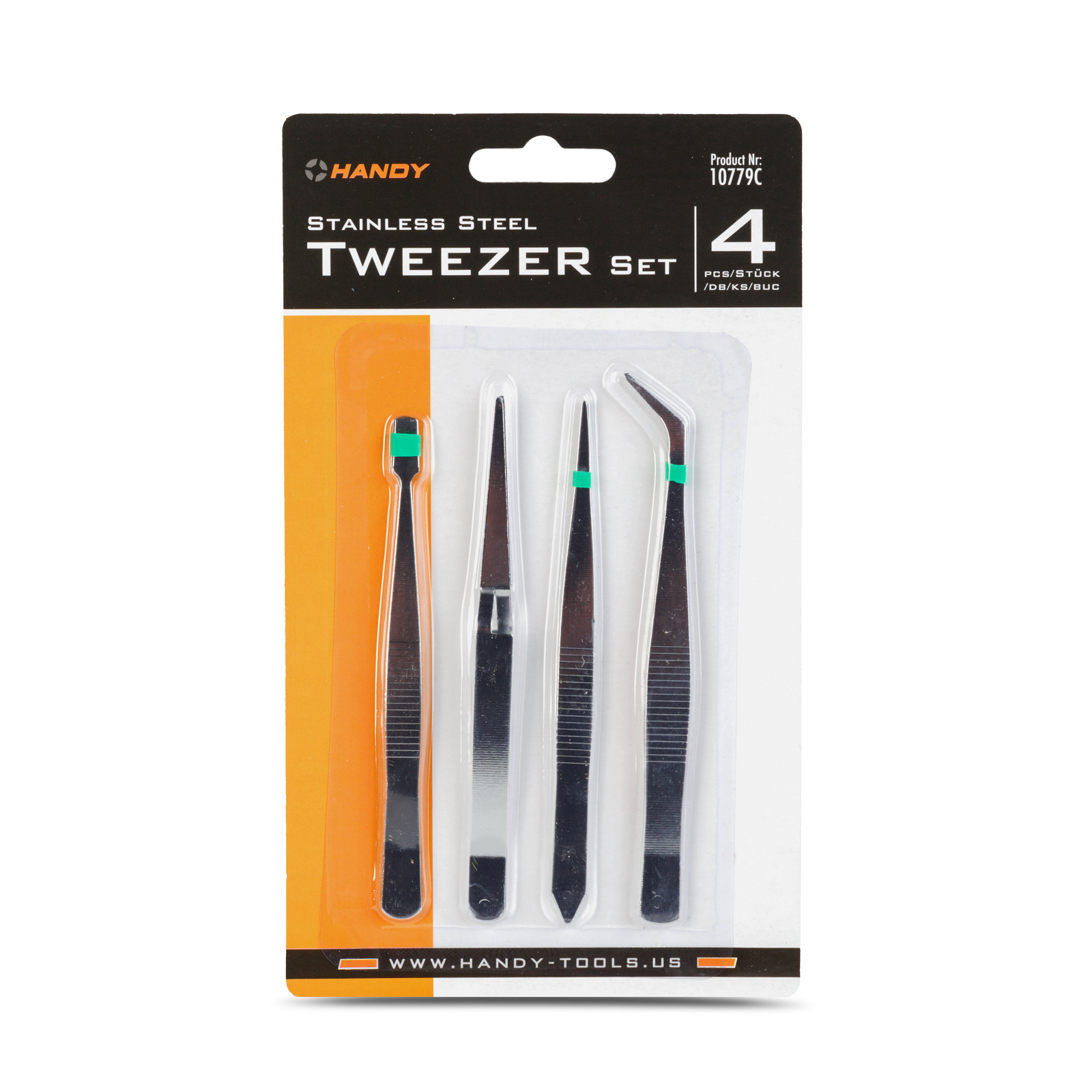 Csipesz szett – 4 db / bliszter 10779C Kézi szerszámok Csipesz szett – 4 db / bliszter 10779C Kézi szerszámok