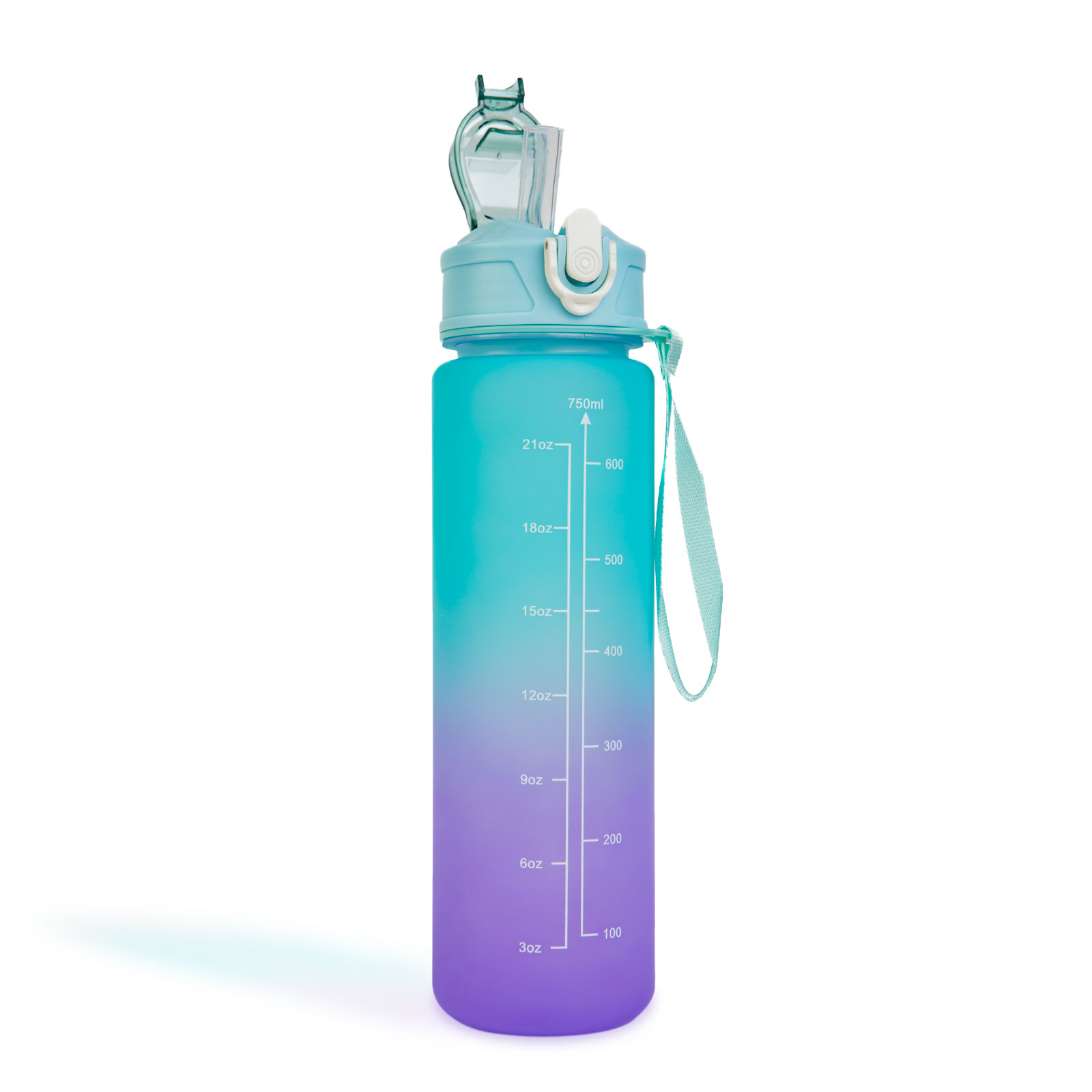 Sport kulacs – 750 ml – opálos – kék-lila színátmenetes 57220 Egyéb Sport kulacs – 750 ml – opálos – kék-lila színátmenetes 57220 Egyéb