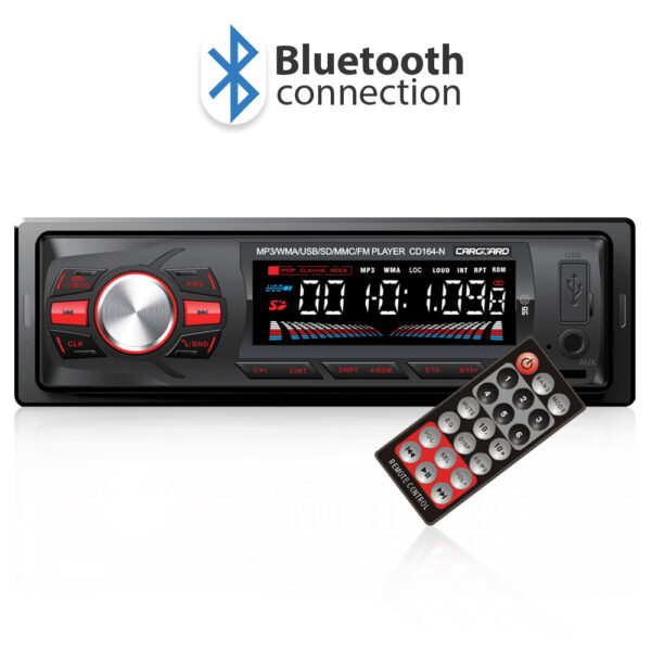 MP3 lejátszó Bluetooth-szal, FM tunerrel és SD / USB olvasóval  39701 Autós hangtechnika